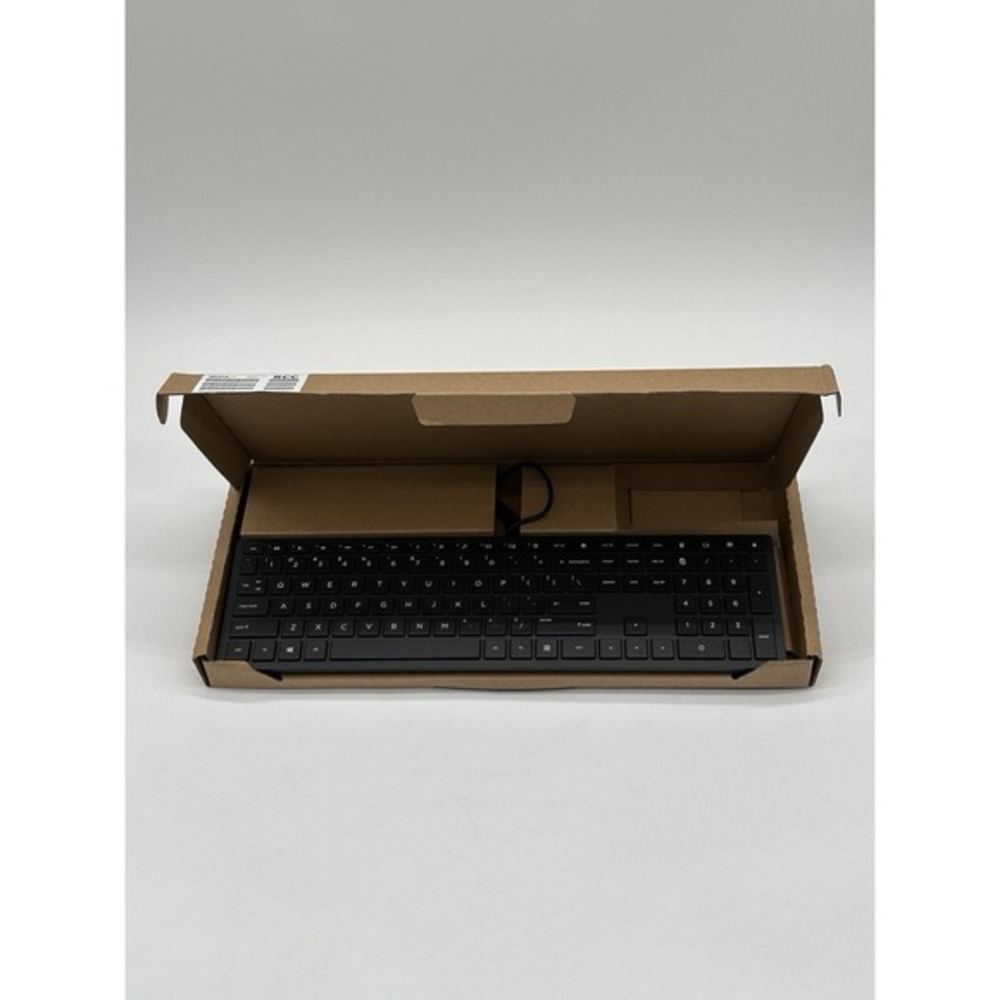 HP‎ Lifestyle TPC-P001K 928922-001 Wired USB Desktop Keyboard Black